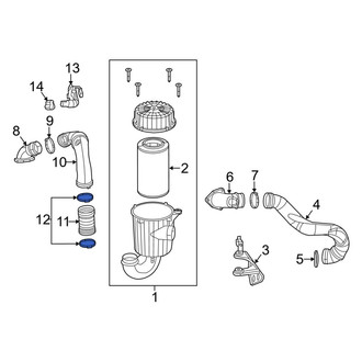 Ram OE - Engine Air Duct Clamp