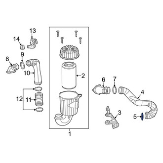 Ram OE - Engine Air Duct Clamp
