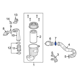 Ram OE - Engine Air Duct Clamp
