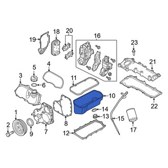 Ram OE - Engine Oil Pan Bracket