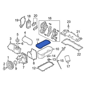 Ram OE - Engine Oil Pan Gasket
