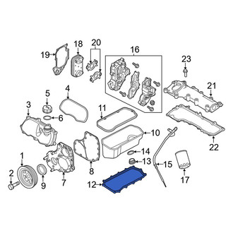 Ram OE - Engine Oil Pan Bracket