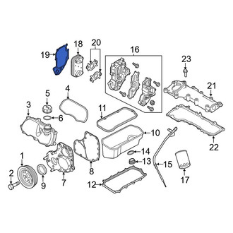 Ram OE - Engine Oil Cooler Gasket