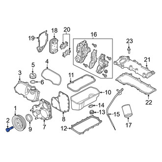 Ram OE - Engine Crankshaft Pulley Bolt