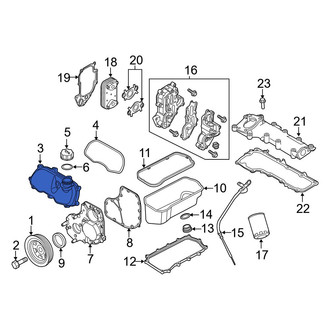 Ram OE - Upper Engine Timing Cover