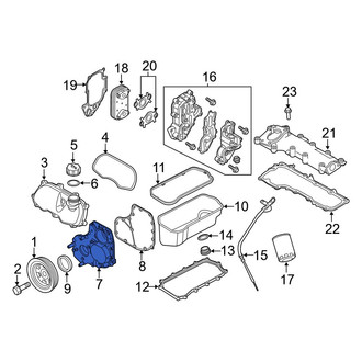 Ram OE - Upper Engine Timing Cover