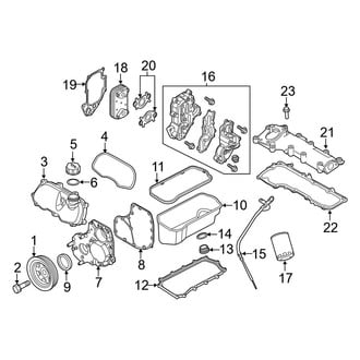 Ram OE - Engine Parts (Extended Cargo Van / Standard Cargo Van 3.0L)