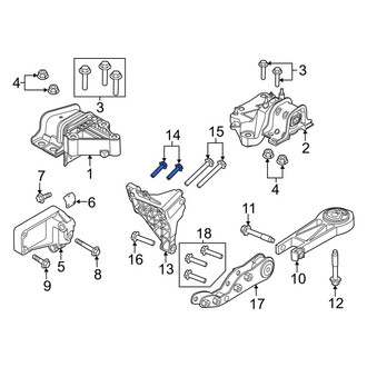 Ram OE - Automatic Transmission Mount Bolt