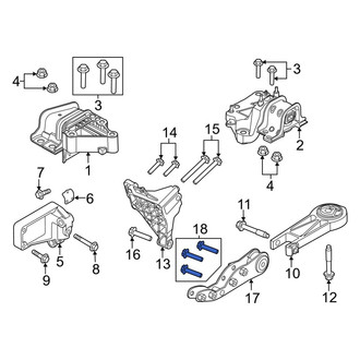 Ram OE - Engine Torque Strut Bolt