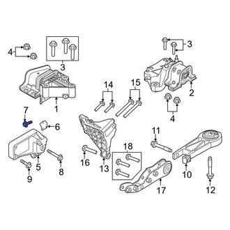 Ram OE - Engine Mount Bolt
