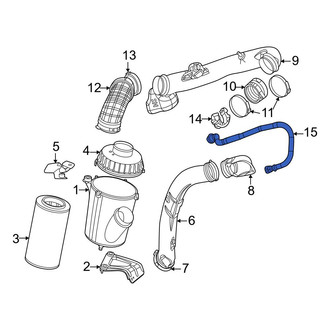 Ram OE - PCV Valve Hose
