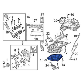 Ram OE - Lower Engine Oil Pan