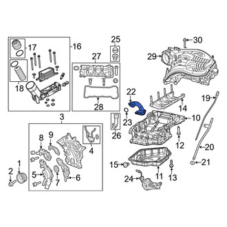 Ram OE - Engine Oil Pump Pickup Tube