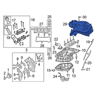 Ram OE - Upper Engine Intake Manifold
