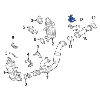 Ram OE - Exhaust System Hanger Bracket