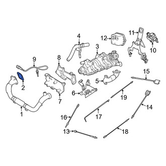 Ram OE - Exhaust Gas Recirculation (EGR) Tube Gasket