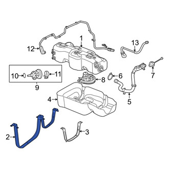 Ram OE - Front Diesel Exhaust Fluid (DEF) Tank Strap