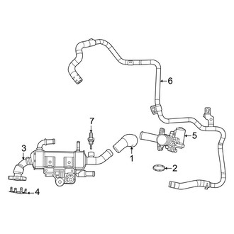 Ram OE - Emission System (EGR Valve & Related Components), (Extended Cargo Van / Standard Cargo Van)