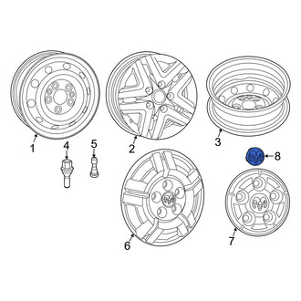 Ram OE - Wheel Cap