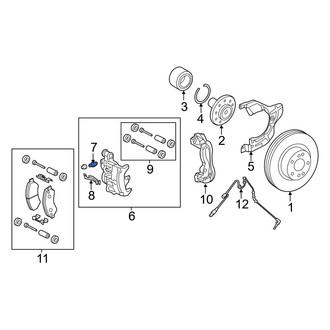 Ram OE - Front Brake Bleeder Screw