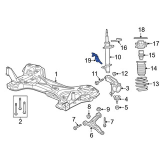 Ram OE - Right Fender Bracket