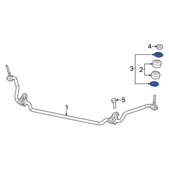 Ram OE - Suspension Stabilizer Bar Link Washer