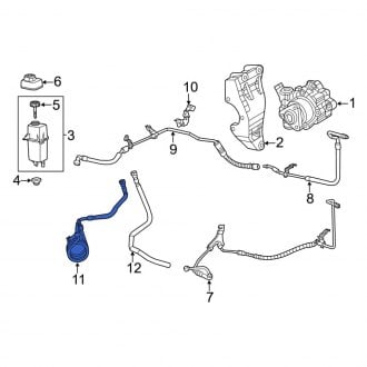 Ram ProMaster Power Steering Cooling - Coolers, Lines | CARiD