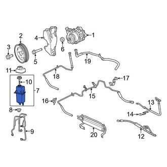 Ram OE - Power Steering Reservoir