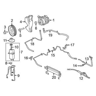Ram OE - Steering Gear & Linkage - Pump & Hoses (Extended Cargo Van / Standard Cargo Van Flex)