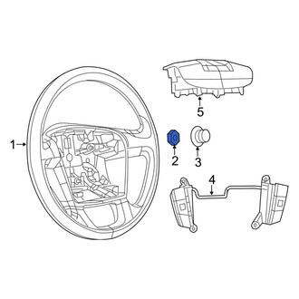 Ram OE - Steering Wheel Nut