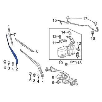 Ram OE - Right Wiper Arm