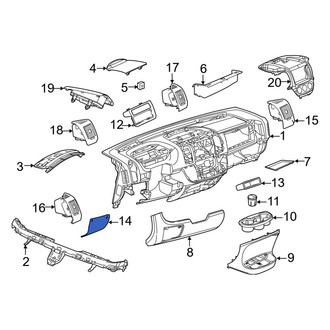 Ram OE - Fuse Box Cover