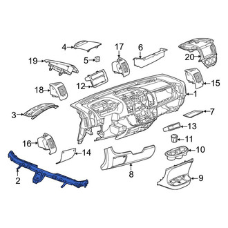 Ram OE - Instrument Panel Reinforcement