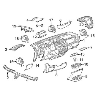 Ram OE - Instrument Panel Components