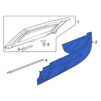 Ram OE - Front Glove Box Assembly