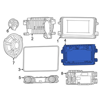 Ram OE - Instrument Panel Bezel