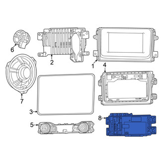 Ram OE - GPS Navigation Control Module