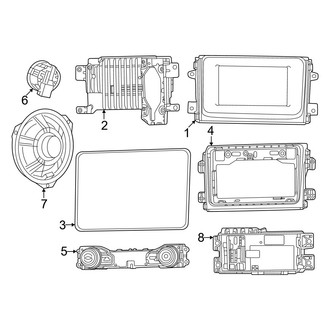 Ram OE - Instrument Panel - Sound System (Extended Cargo Van / Standard Cargo Van)