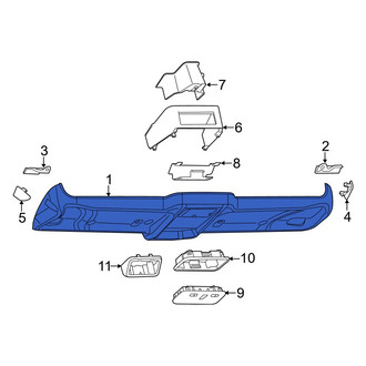 Ram OE - Upper Overhead Console