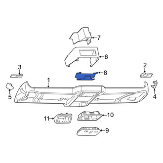 Ram OE - Lower Console Trim Panel Bracket