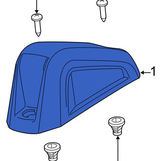 Ram OE - Rear Center Clearance Light Assembly