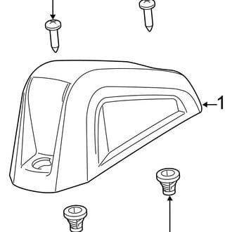 Ram OE - Roof - Clearance Lamps (Extended Cargo Van / Standard Cargo Van)