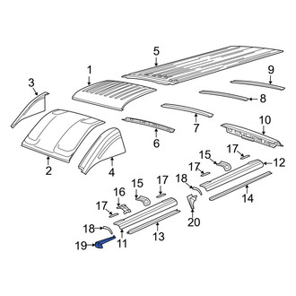 Ram OE - Front Body B-Pillar Reinforcement