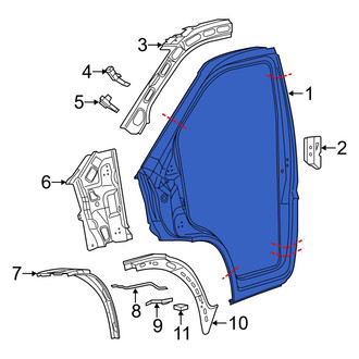 Ram OE - Front Left Uniside