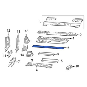 Ram OE - Rear Seat Track Reinforcement