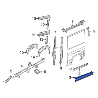 Ram OE - Right Outer Rocker Panel