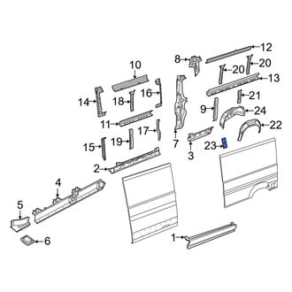 Ram OE - Wheel Housing Bracket