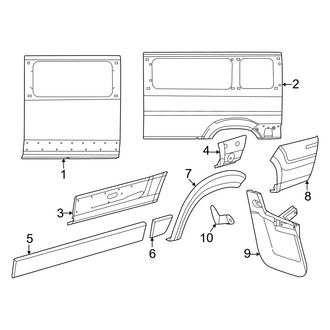 Ram OE - Side Panel & Components (Driver Side)