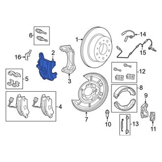 Ram OE - Front Right Disc Brake Caliper
