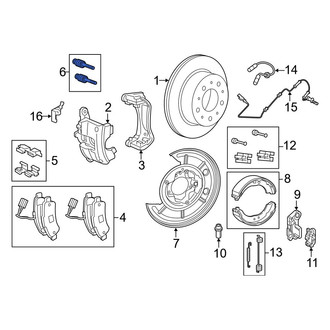 Ram OE - Front Disc Brake Caliper Pin